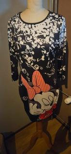 Leuke Mickey Mouse jurk - Maat M, Kleding | Dames, Maat 38/40 (M), Zwart, Mickey Mouse, Ophalen of Verzenden