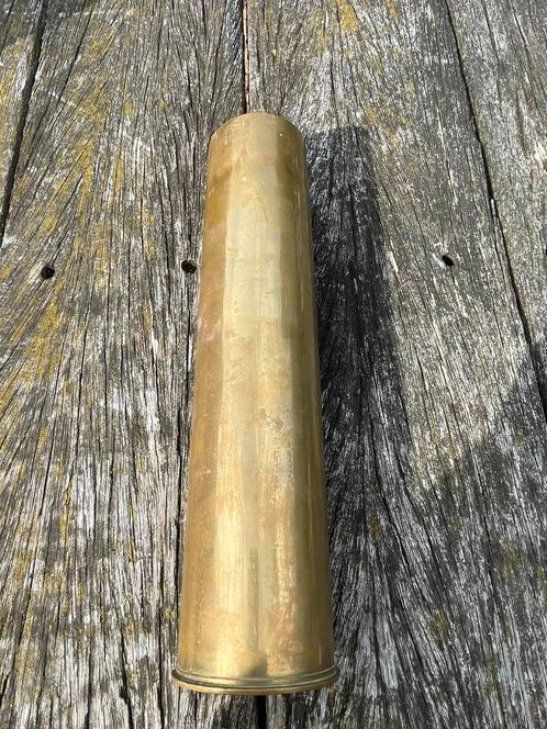 Amerikaanse 75 MM Field gun huls hulzen kanon granaat, Verzamelen, Militaria | Tweede Wereldoorlog, Landmacht, Hulzen of Bodemvondsten