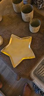 Riviera maison gouden schaal, Huis en Inrichting, Ophalen of Verzenden, Zo goed als nieuw, Rond, Metaal