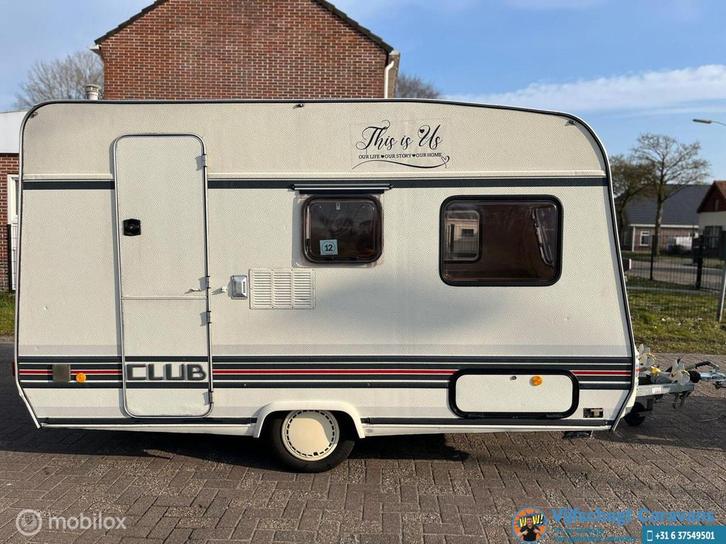 Buerstner Club 3551 incl voortent, Caravans en Kamperen, Caravans, Bedrijf, tot en met 4, 500 - 750 kg, Bürstner, 4 tot 5 meter