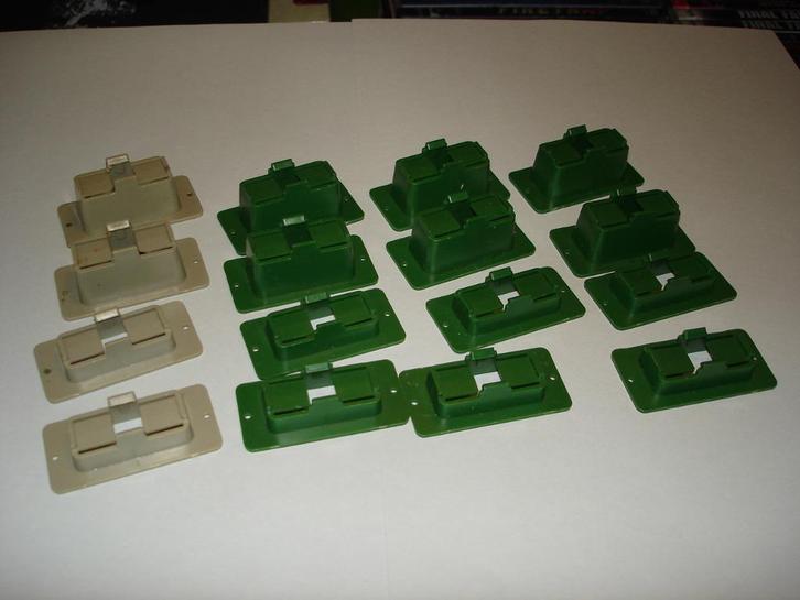 Aantal brugpijlers van Faller type 473, Hobby en Vrije tijd, Modeltreinen | H0, Gebruikt, Brug, Tunnel of Gebouw, Gelijkstroom of Wisselstroom