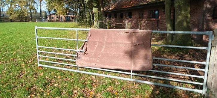 Fleece zweetdeken 135/175, Dieren en Toebehoren, Paarden en Pony's | Dekens en Dekjes, Gebruikt, Deken, Ophalen