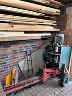 Houtkloofmachine, Ophalen of Verzenden, Gebruikt, Elektrisch, Liggend