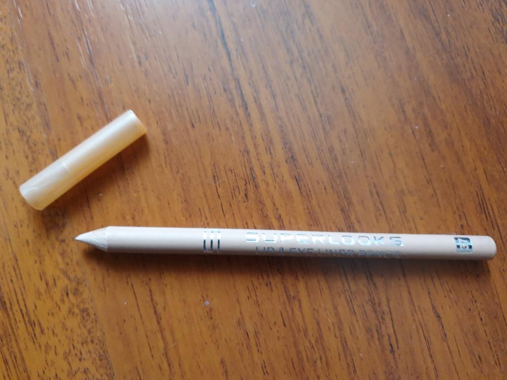 Nieuw - Superlooks lip eyeliner pencil, Ogen, Wit, Nieuw, Ophalen of Verzenden