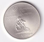 Canada 5 Dollar 1974  Kanovaren Prachtig Plus, Postzegels en Munten, Munten | Amerika, Verzenden, Noord-Amerika, Losse munt, Zilver