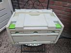 Festool Systainer met 2 Laden - Gebruikt, Doe-het-zelf en Verbouw, Gereedschapskisten, Ophalen of Verzenden, Gebruikt