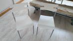 Ikea Laver stoelen 7 stuks stapelbaar, Huis en Inrichting, Stoelen, Ophalen, Wit, Nieuw, Metaal