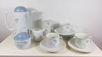 Bareuther 15-delig servies, wit, blauw, mooie conditie. 6A1, Tweedehands verkoop, Tweedehands verkoop, Gebruikt, Ophalen of Verzenden