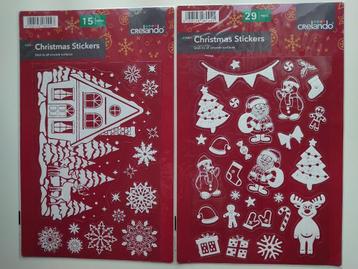 44 kerststickers beschikbaar voor biedingen