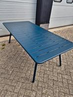 gebruikte fermob Luxembourg tafel 207x100 deep blue, Ophalen, Gebruikt, Rechthoekig, Hout