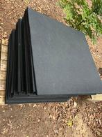 9 m2 rubberen tegels 100x100x2, Ophalen, Zo goed als nieuw, Overige typen