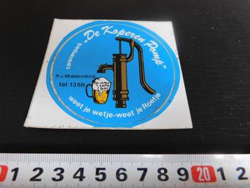stickers  Caravanpark De Koperen Pomp R. v. Middendorp 1356 beschikbaar voor biedingen