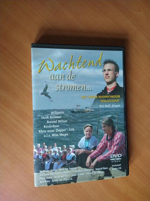 DVD Urker Mannenkoor Hallelujah - Wachtend Aan De Stromen, Cd's en Dvd's, Dvd's | Muziek en Concerten, Zo goed als nieuw, Alle leeftijden