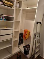 Witte Ikea Pax hoekkast combinatie 236cm hoog, 200 cm of meer, Wit, 150 tot 200 cm, Ophalen of Verzenden