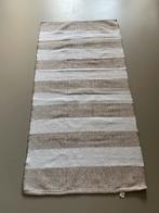 Vloerkleed 70 x 140 cm 98% katoen crème zandkleurig, 100 tot 150 cm, Nieuw, Crème, Home creation