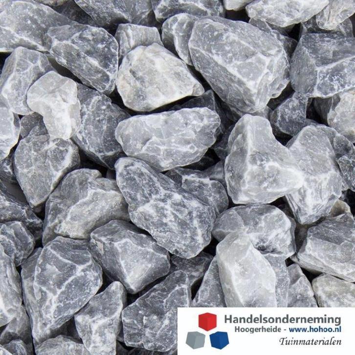 Icy blue split blauw grijs wit siersplit oprit parking tuin, Tuin en Terras, Grind, Keien en Split, Nieuw, Split, Multi, Overige materialen