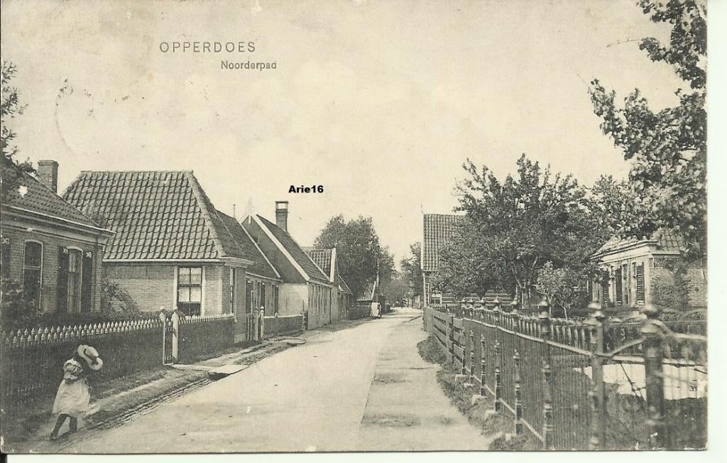 Opperdoes, Verzenden, Voor 1920, Gelopen, Noord-Holland