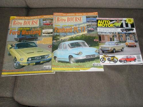Klassieker tijdschriften (1x AMK en 2x Retro Bourse ), Boeken, Auto's | Folders en Tijdschriften, Ford, Ophalen of Verzenden