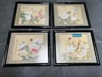 Chinese schilderij op zijde chinees aziatisch prijs per stuk, Gebruikt, Ophalen of Verzenden, https://verburgtvintage.nl/#contact