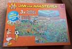 Jan van Haasteren 3x voetbal puzzel, Ophalen of Verzenden, 500 t/m 1500 stukjes, Zo goed als nieuw, Legpuzzel