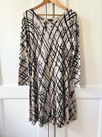 Bitte Kai Rand jurk grijs/beige met zwart, maat M, Kleding | Dames, Ophalen of Verzenden, Zo goed als nieuw, Maat 38/40 (M), Grijs