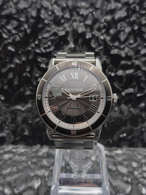 Cartier Ronde Croisière de Cartier Ref. 3886 - Ook Te Ruil, Sieraden, Tassen en Uiterlijk, Horloges | Heren, Zo goed als nieuw
