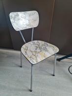 Retro Vintage Formica stoel., Ophalen, Gebruikt, Eén