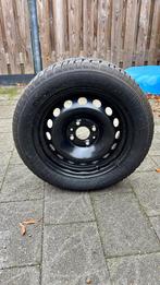 4 Kleber winterbanden op Fiat velgen (steek 100 mm), Ophalen, 14 inch, Gebruikt, Velg(en)
