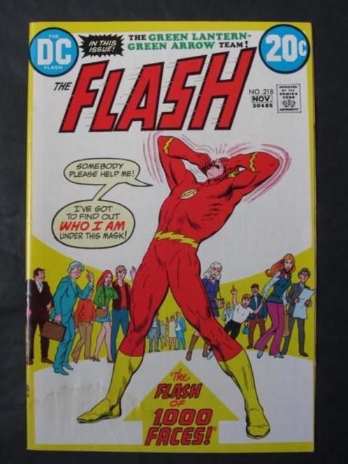 Flash (1959 serie) #218 DC 1972 Green Lantern & Green Arrow, Boeken, Strips | Comics, Gelezen, Eén comic, Amerika, Verzenden