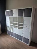 Kallax kast met accessoires, Ophalen, Met deur(en)
