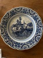 Delfts Blauw Bord - Kasteel Arcen, Ophalen