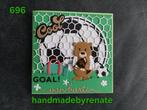 Nr. 696 Handgemaakte wenskaart Goal!, Ophalen of Verzenden, Nieuw, Overige thema's
