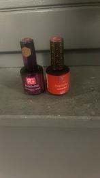 2 stuks pink gellac lady in red en fabulous fushia, Ophalen of Verzenden, Zo goed als nieuw, Rood, Handen en Nagels