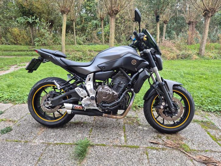 Yamaha MT-07 - 2014 - Naked Bike, Motoren, Motoren | Yamaha, Particulier, Naked bike, meer dan 35 kW, 2 cilinders, Minimaal motorrijbewijs A1
