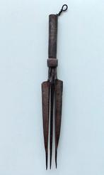 Antieke Visspeer Speer Harpoen Palingsteker Fishing Spear, Verzenden