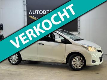 Toyota Yaris 1.0 VVT-i Comfort 2011 WIT APK|ELKTR R|AIRCO beschikbaar voor biedingen