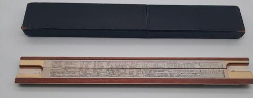 Vintage Albert Nestler Elektro rekenlineaal No. 37, Antiek en Kunst, Antiek | Gereedschap en Instrumenten, Ophalen of Verzenden