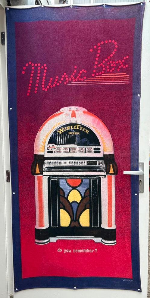 Wurlitzer 1050 Bad/strandlaken (1973) Zeldzaam, Verzamelen, Automaten | Jukeboxen, Zo goed als nieuw, Wurlitzer, Ophalen of Verzenden