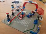 Lego vintage set autorace 6381 incl beschrijving, Ophalen of Verzenden, Gebruikt, Lego