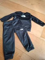 The North Face Trainingspak Zwart Grijs 18-24M, Ophalen of Verzenden, Zo goed als nieuw, The North Face, Sport- of Zwemkleding