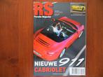 RS Porsche Magazine 1 2012 911 Cabriolet Carrera / Carrera S, Boeken, Ophalen of Verzenden, Nieuw, Porsche
