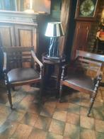 Stoelen, tafeltje en lamp te koop, Antiek en Kunst, Ophalen