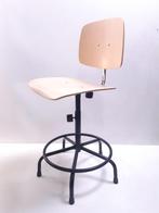 Vintage stoel - kruk nieuw design, Ophalen, Bruin, Nieuw, Vier