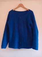 Sezane vest met wol mohair blauw, Ophalen of Verzenden, Zo goed als nieuw, Blauw