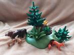 Playmobil bosdieren met vos en everzwijn, Kinderen en Baby's, Speelgoed | Playmobil, Ophalen of Verzenden, Gebruikt, Los playmobil