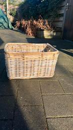 Rieten mand, Ophalen, Zo goed als nieuw, Fietsmand
