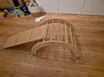 Houten Klimboog met Glijbaan/Trap - Goede Conditie, Kinderen en Baby's, Ophalen, Zo goed als nieuw, Schommel