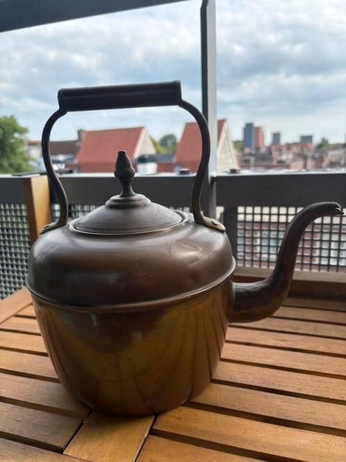 Koperen Theeketel, Antiek en Kunst, Antiek | Koper en Brons, Koper, Ophalen of Verzenden