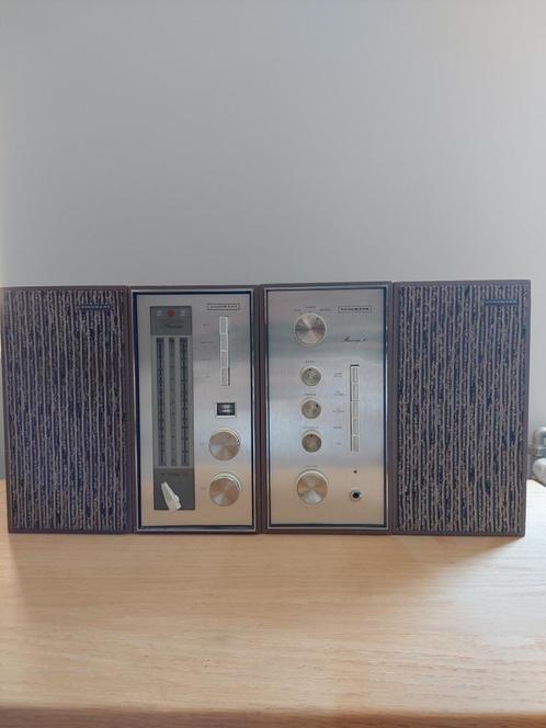 Goodmans Max amp, stereo max tuner en Maxim 1 luidsprekers., Audio, Tv en Foto, Luidsprekers, Gebruikt, Front, Rear of Stereo speakers