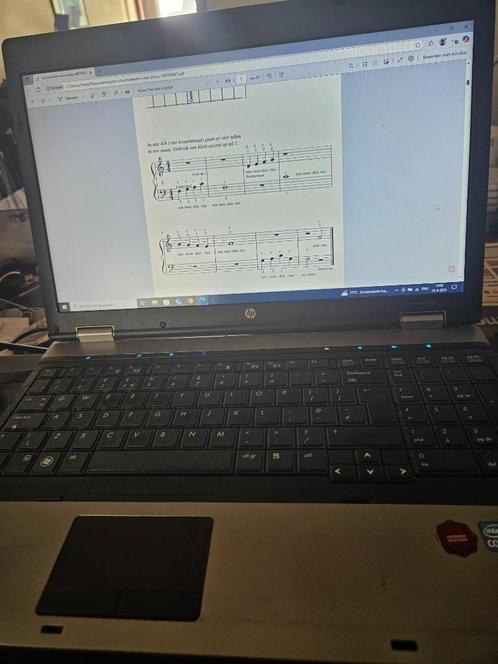 HP laptop probook 6550b, Computers en Software, Windows Laptops, Gebruikt, 15 inch, HDD, 2 tot 3 Ghz, Minder dan 4 GB, Qwerty